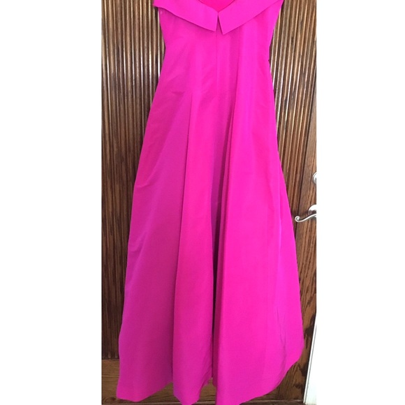 SACHIN & BABI NOIR RIELLE Silk Bustier Ballgown 8 - Picture 6 of 8